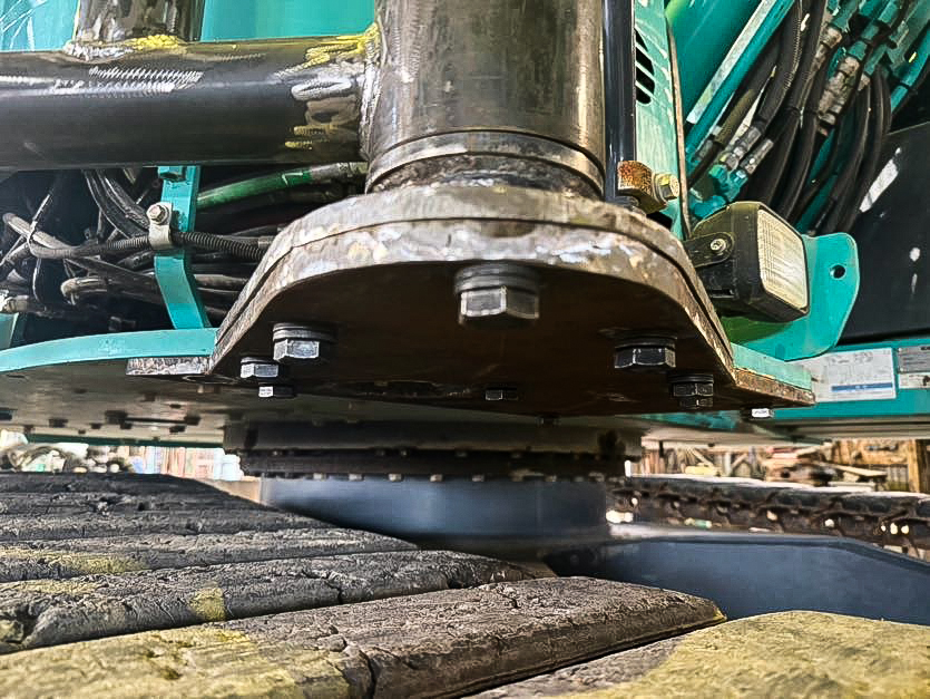 林業用ガードの取付部詳細 1